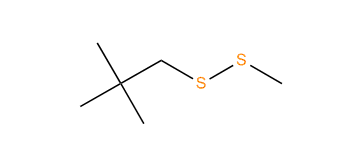 Methyl neopentyl disulfide